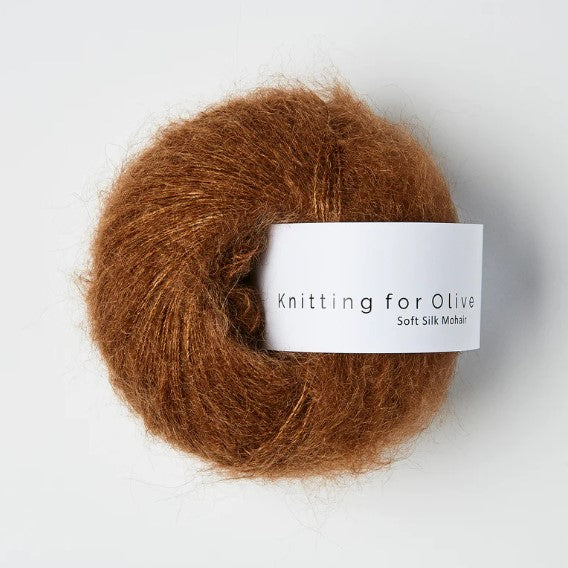 Knitting for Olive Soft Silk Mohair