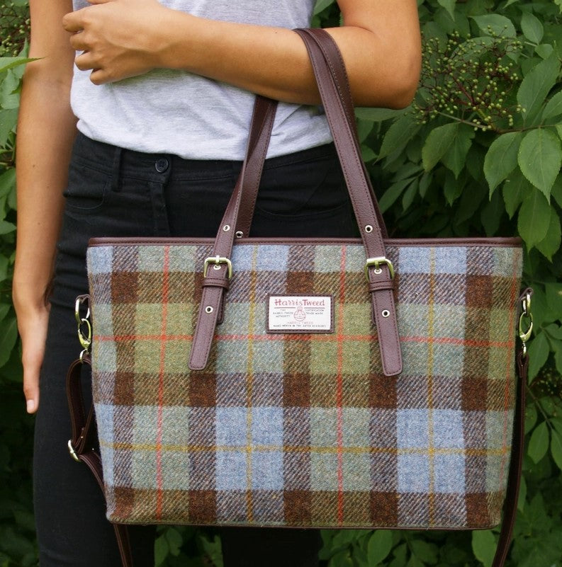 Tweed Tartan Spey Tote