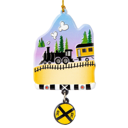 Mountain Express Train Ornament