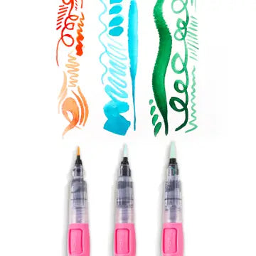 Premium Watercolor Brush Set of 3