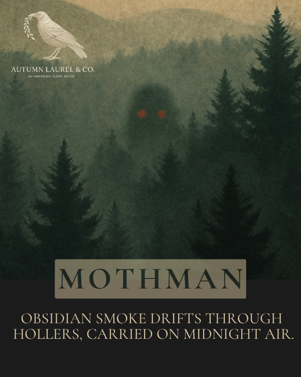Mothman Candle | Appalachian Folklore Collection
