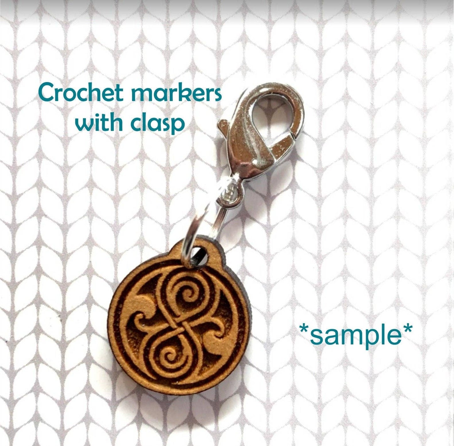 Knits on Vacay - Stitch Markers (set of 6)