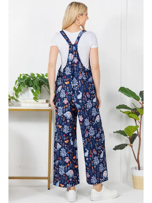 Racoon & Friend Corduroy Overalls