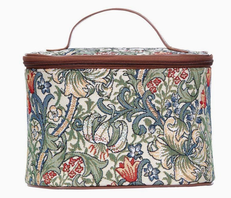 William Morris Print Travel Toiletry Bags