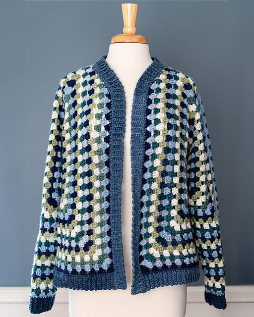 Hexagon Cardigan (Crochet)