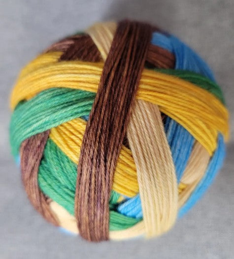 Dyeon Yarns Self Striping Sock Yarn