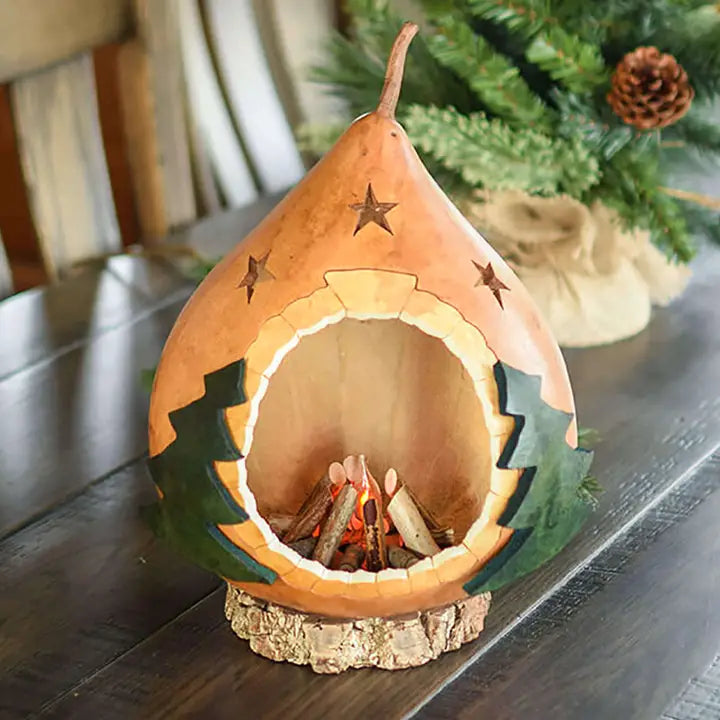 Hand-Crafted Gourd