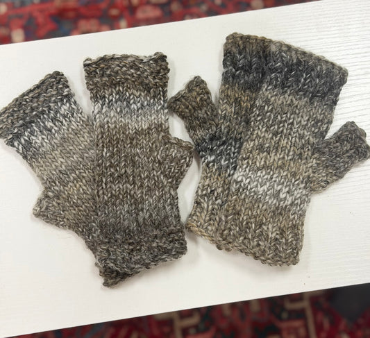 Two At A Time (TAAT) Fingerless Mitts