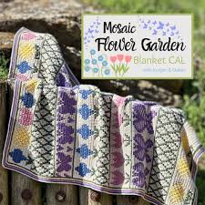 Kits for Mosaic Flower Garden Blanket