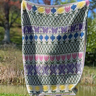 Kits for Mosaic Flower Garden Blanket