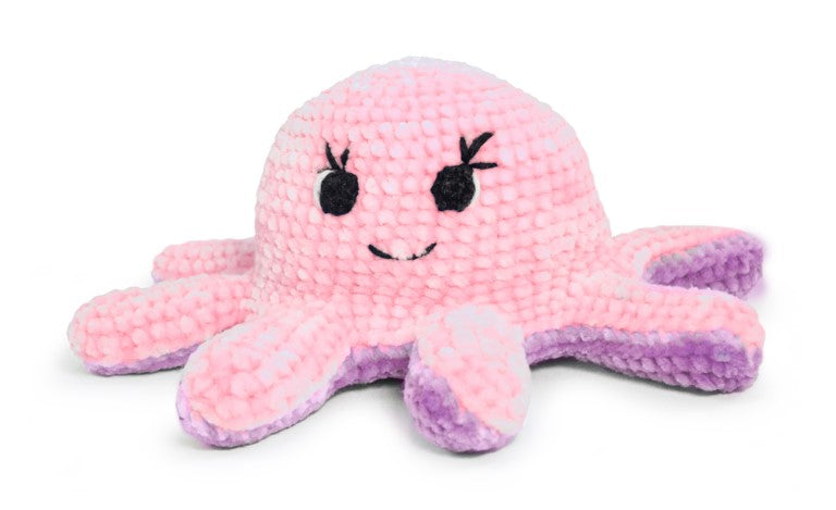 Reversible Mood Octopus Amigurumi Kit