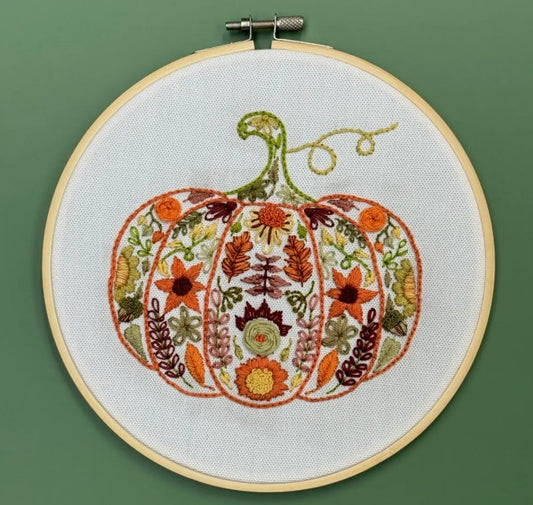 Pumpkin Sampler Embroidery Kit