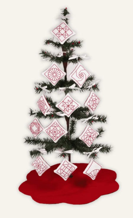 Favorite Quilt Blocks Embroidery Ornament Kit