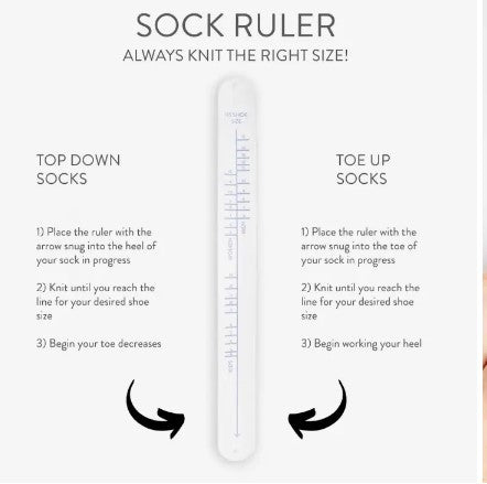 Sock Ruler Bracelet