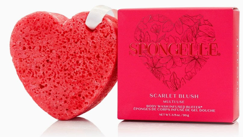 Spongelle Heart Shaped Body Sponges