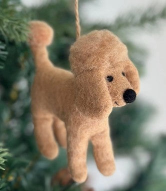 Felted Wool Christmas Ornaments