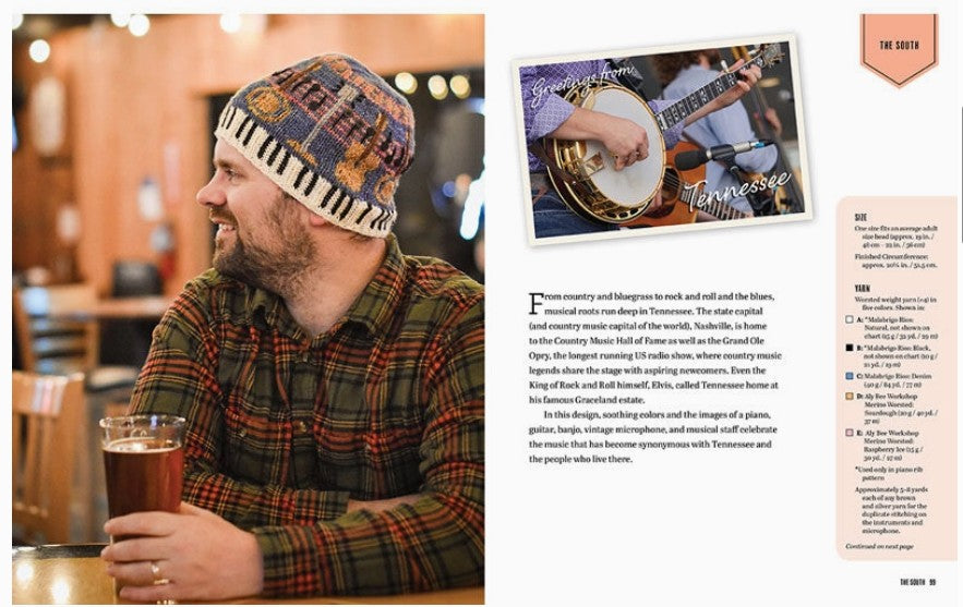 Knitting the USA - 50 Beanies from 50 States