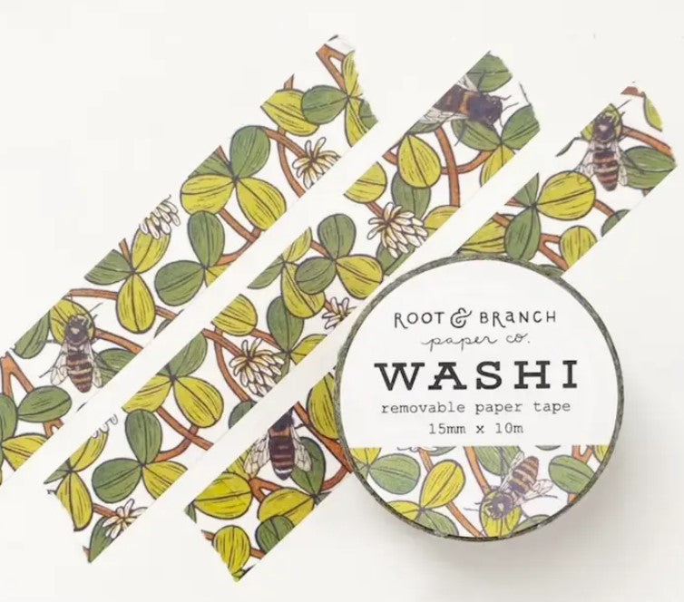 White Clover Washi Tape