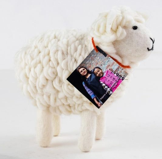 Wooly Toy Sheep