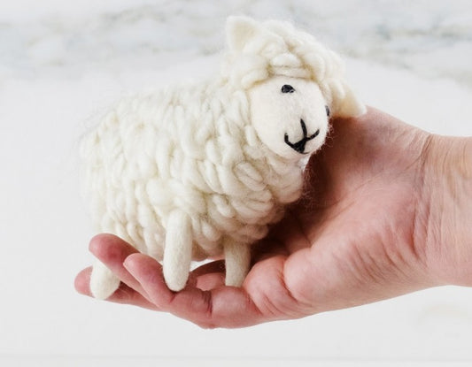 Wooly Toy Sheep