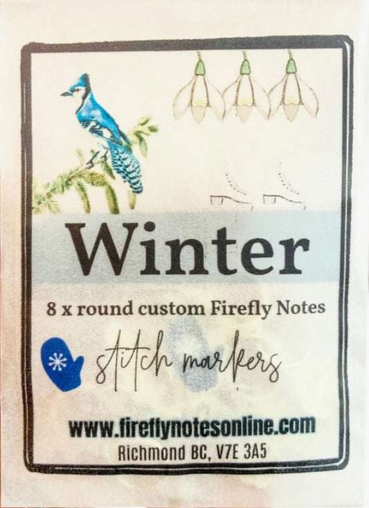 Winter Stitch Marker Set