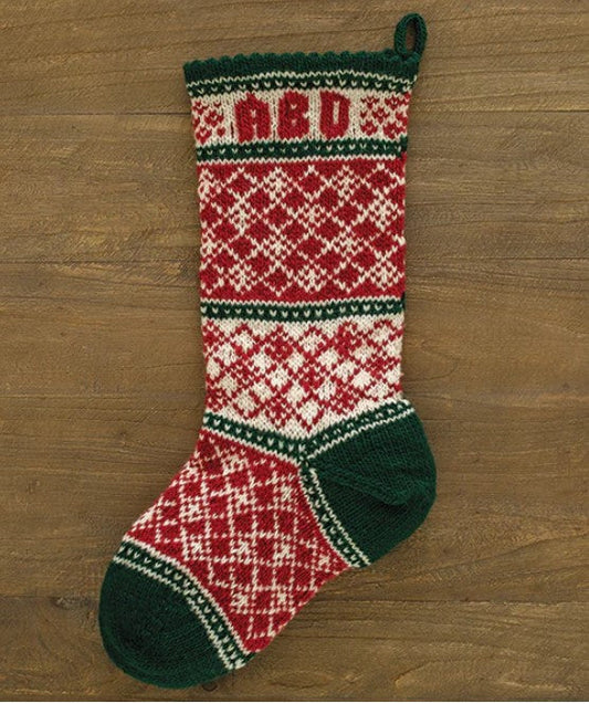 Stocking Workshop: Christmas Diamonds Stocking