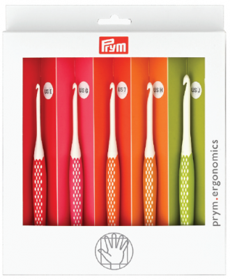 Prym Crochet Hook Set E,G,7,H,J